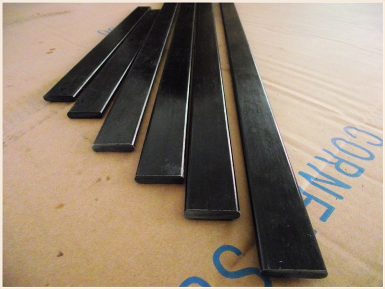 black 5mm Thickness FRP Flat Composite Bar Fiberglass Flat Strip