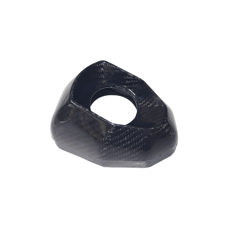 Factory customized carbon fiber automotive exhaust tailpipe cover with special shaped parts