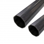 Factory Customized 3k Carbon Fiber Twill Plain Weave Octagonal Tube