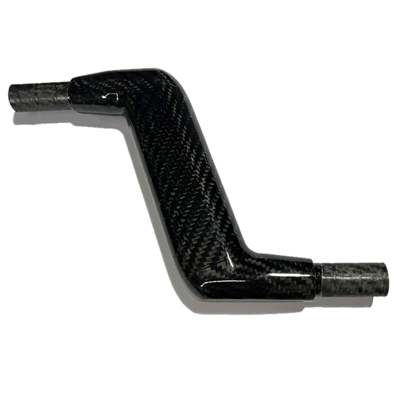 Factory customized 3K carbon fiber metal detector handle bar for replacement hand grip