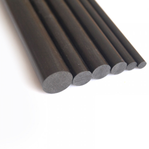 Wholesale carbon fiber Pultrusion Round Stick pultruded carbon fibre rod for UVA