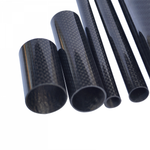High strength carbon fiber tube 3k twill glossy pole