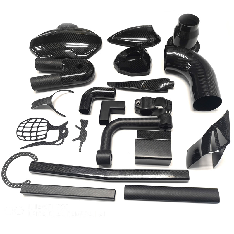 100% Real Manufacturer Custom Motorcycle Accessories Carbon Fiber Products Professional OEM Carbon Fiber Auto Parts