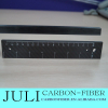3K surface Carbon Fiber scale ruler, customized carbon fiber measuring tool for special use