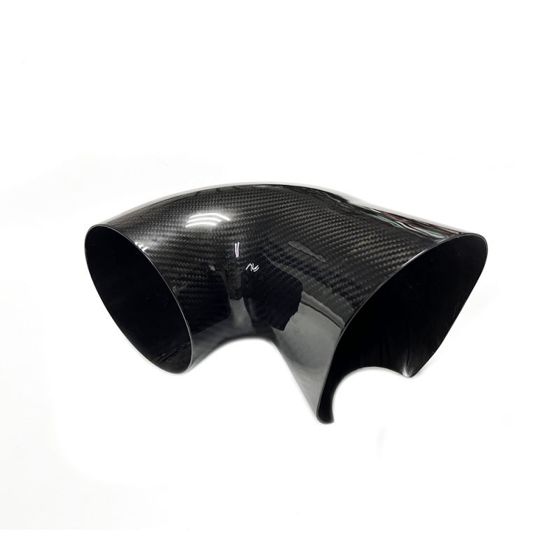 Custom carbon fiber parts, carbon fiber exhaust tube pipe