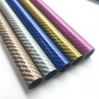 Tube Color Carbon Fiber Plain Black Oem Pattern Finish Uav Colorful Shaft Square Origin Glossy Type