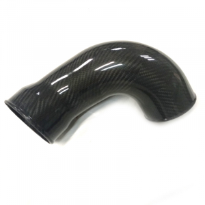 Curved carbon fiber intake tube, bent carbon exhaust pipe tube