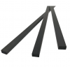 1mm 2mm 3mm 4mmsolid carbon fiber rod ,pultruded carbon fiber rods/ poles/ sticks