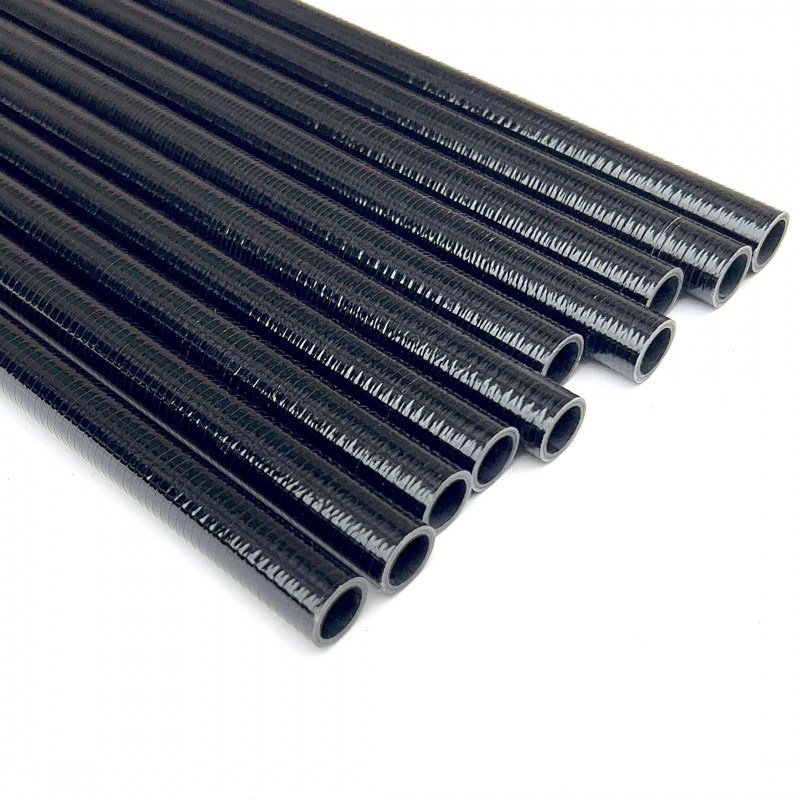 FL525  carbon fiber and fiberglass mixed composite taper tubes use for sailing tube batten