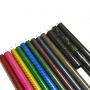 3k carbon fiber products pipe pole carbon colorful tube