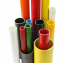 high strength pultruded fiberglass tube frp round pipe