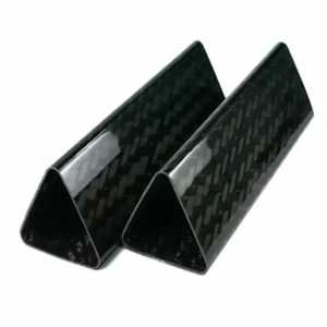 High Quality 3k Twill Glossy Matte Carbon Fiber Triangular Tube