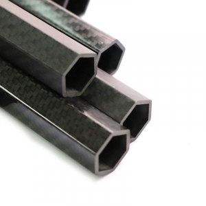 Factory Custom High Quality Forged Carbon Fiber Hex Pipe Hexagonal Tubes