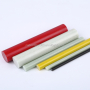 Pultruded Glass fiber natural color high strength rods flexible fiberglass round sticks