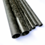 High quality factory price custom forged carbon fiber tube with golden color