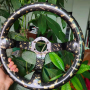 JULI Deep Dish Forged Carbon Fiber Steering Wheel 350mm