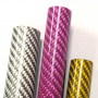 Large diameter colorful carbon fiber round hollow pipe custom colored carbon fiber tube