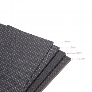 Thickness 6mm 7mm 8mm 9mm 10mm 3k carbon fiber plate/laminate sheet